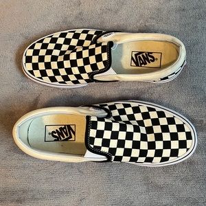 Brand New Checkerboard Vans